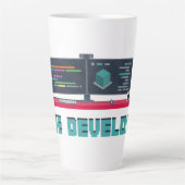 The Game Developer Latte Mug (Devant)