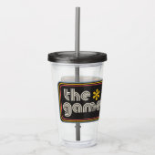 The*gameHERs Horizontal Logo Acryl Drinkbeker (Voorkant)
