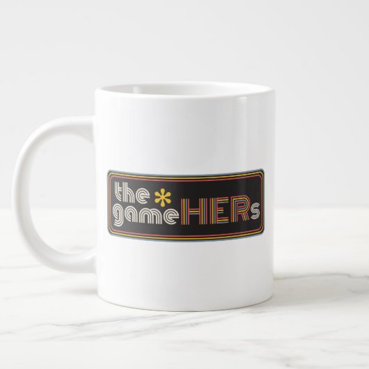 The*gameHERs Horizontal Logo Extra Grote Beker (Links)