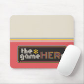 The*gameHERs Horizontal Logo Muismat (Met muis)