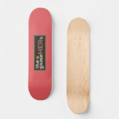The*gameHERs Horizontal Logo Skateboard (Voorkant)