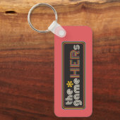 The*gameHERs Horizontal Logo Sleutelhanger (Voorkant)