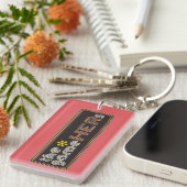 The*gameHERs Horizontal Logo Sleutelhanger (Voorkant Rechts)