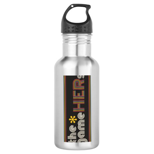 The*gameHERs Horizontal Logo Waterfles (Voorkant)