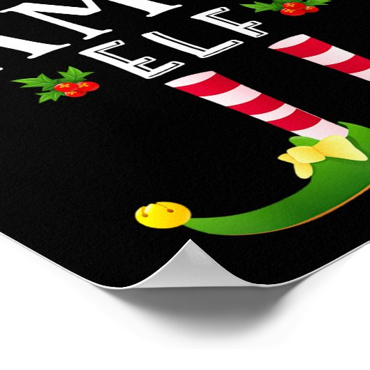 The Gamer Elf Christmas Matching Pajama Poster (Hoek)