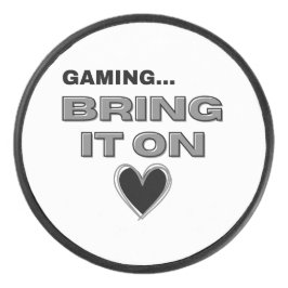 The Gamer  Hockey Puck