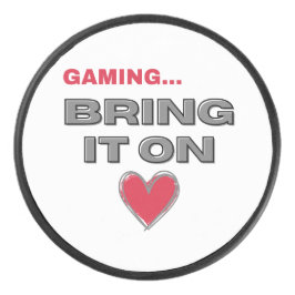 The Gamer  Hockey Puck