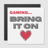 The Gamer Magnetic Card  (Voorkant / Achterkant)