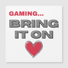 The Gamer Magnetic Card 