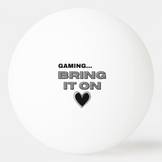 The Gamer Pingpongballen (Voorkant)