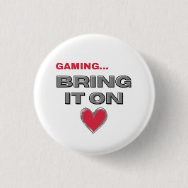 The Gamer  Ronde Button 3,2 Cm