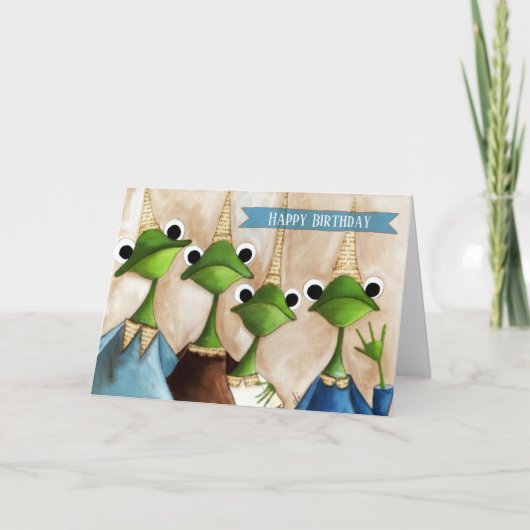 The Gang - Birthday Kaart (Voorkant)