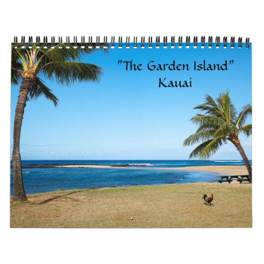 The Garden Island, Kauai Kalender (Hoes)