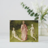 The Garden of Earthly Delights Fifteenth Century Briefkaart (Staand voorkant)