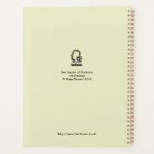 The Garden of Madness van Brian Benson Planner (Achterkant)