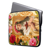 The Garden of Saint Roos Electronics Bag Laptop Sleeve (Voorkant Links)