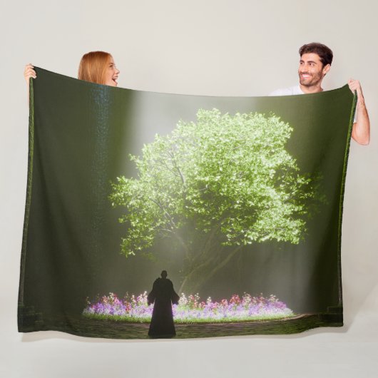 The Gardener Fleece Deken (In situ)