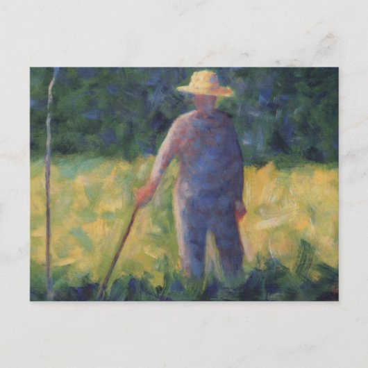 The Gardener - Georges Seurat Briefkaart (Voorkant)