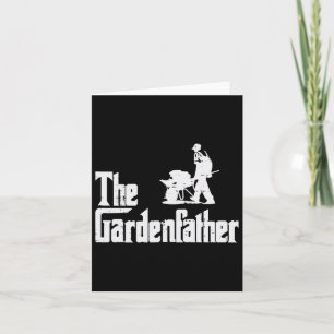 The Gardenfather Funny Movie Pun Fathers Day Manne Kaart