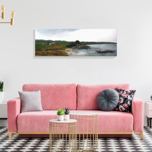 The Gardens, Bay of Fires, Tasmania Canvas Afdruk (Insitu (Woonkamer))