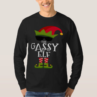 The Gassy Elf Costume Matching Family Group Christ T-shirt
