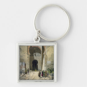 The Gate of Justice, entrance to the Alhambra, Gra Sleutelhanger