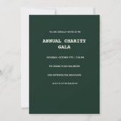 The Gatsby Gala Invitation (Dos)
