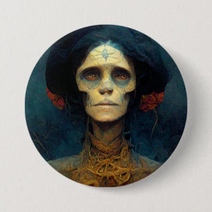 The Gaunt Lady Fantasy Sci-Fi Ronde Button 7,6 Cm