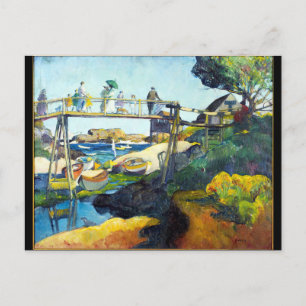 The Gay Bridge Maine USA Briefkaart