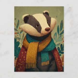 The Gentle Badger Briefkaart
