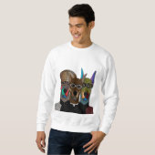 "The Gentlemen Dobermans" Artistic Sweatshirt (Devant entier)