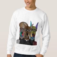 "The Gentlemen Dobermans" Artistiek T-shirt