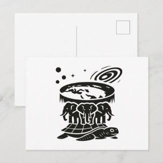 The Geocentric Universe in Symbolic Form Briefkaart