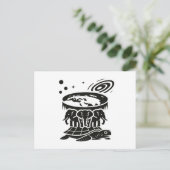 The Geocentric Universe in Symbolic Form Briefkaart (Staand voorkant)