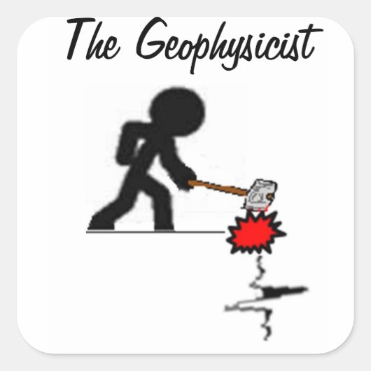 The Geophysicist Sticker (Devant)