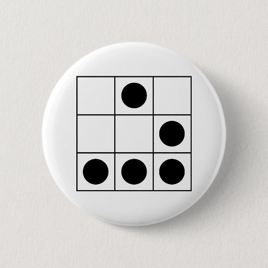 "The Gilder" Hacker Emblem Ronde Button 5,7 Cm (Voorkant)