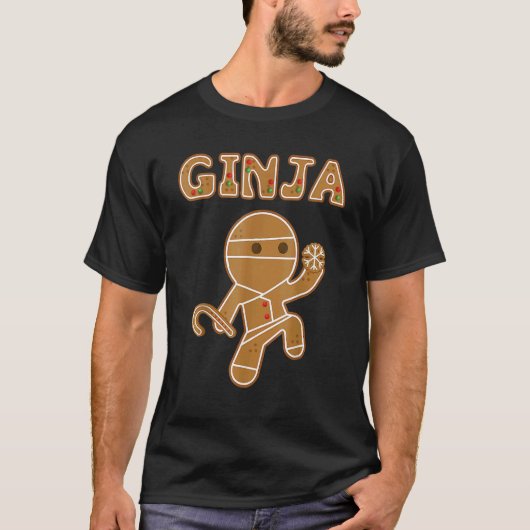 The Ginja  Gingerbread Man Ginger  Bake Off T-shirt (Voorkant)