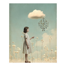 The Girl & Her Key Kite | Surreal Storybook