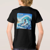 The Girl Power Colection Tri-Blend Shirt (Achterkant)