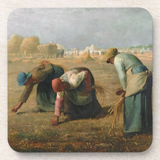 The Gleaners, 1857 Drankjes Onderzetter (Voorkant)
