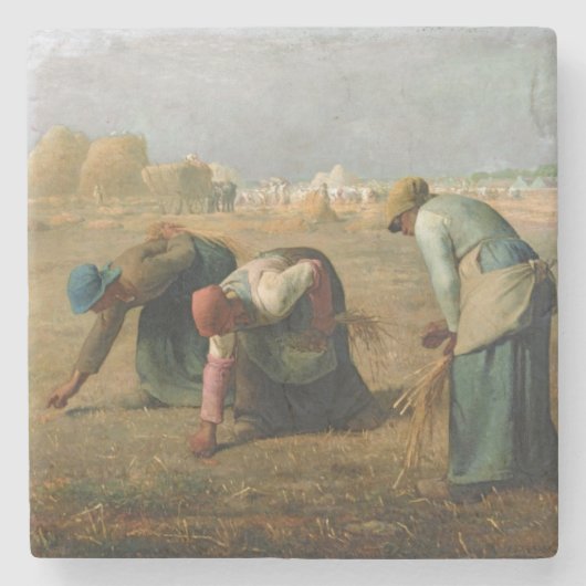 The Gleaners, 1857 Stenen Onderzetter (Voorkant)