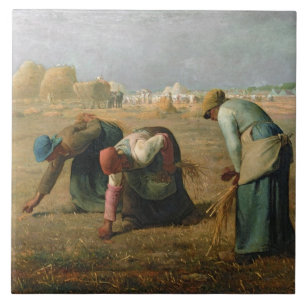 The Gleaners, 1857 Tegeltje