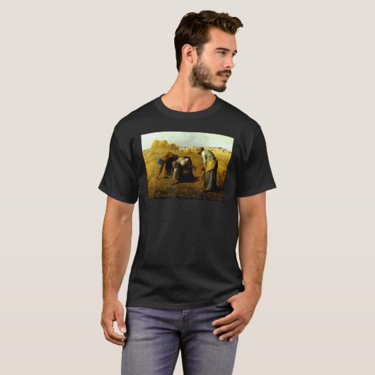 The Gleaners (Les Glaneuses) van Jean-Francois Mil T-shirt (Voorkant volledig)