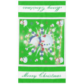 The Glittery Kerstman - Tafelkleed (Voorkant)