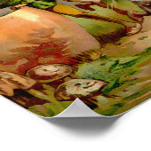 The Gnomes' Kitchen - 1895 Illustration by E. Stua Poster (Hoek)