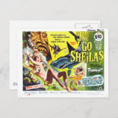 The Go-Sheilas May7 2011 show flyer Briefkaart (Voorkant / Achterkant)