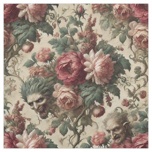 The Goblin Couriers – Gothic Statement Tile Stof (Swatch)