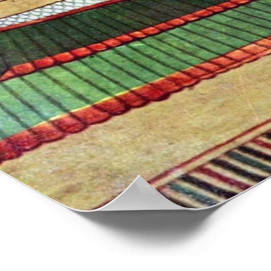 The Goddess Isis, by Ägyptischer Maler Um 1360 Poster (Hoek)