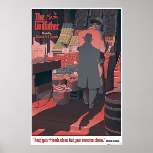 The Godfather 1972 Alternative Poster (Voorkant)