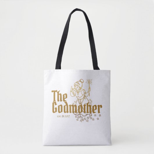 The Godmoeder Fairy Gold Tote Bag (Voorkant)